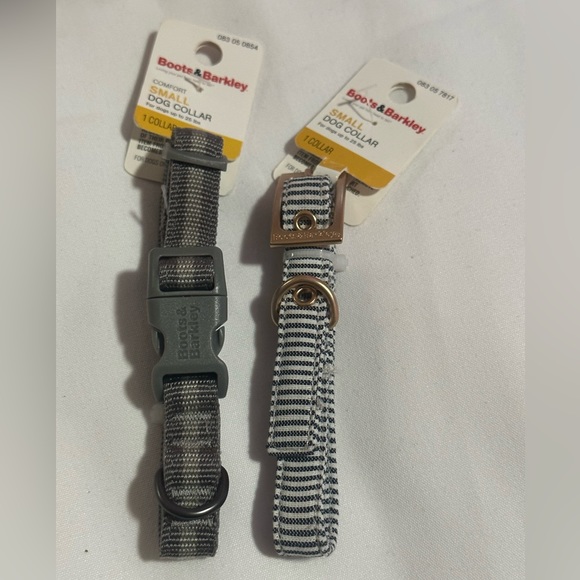 NWT Lot of 2 Boots and Barkley Dog Collars with Adjustable Gold Buckle - Picture 4 of 5